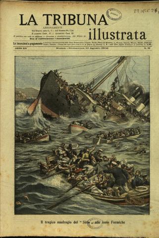 Foto copertina tematica Tragedie (Credits: Archivio "La tribuna illustrata", 1906)