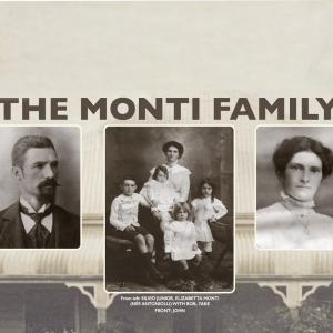 Silvio Monti, Elizabetta Antoniolli e i loro figli (credits: New Italy Museum)
