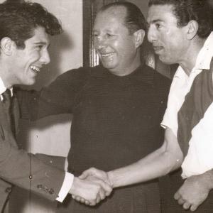 Omar Sivori, Josè Minella e Ángel Amadeo Labruna, tre giocatori simbolo del calcio “italo argentino” e del River Plate Crediti Rivista El Grafico